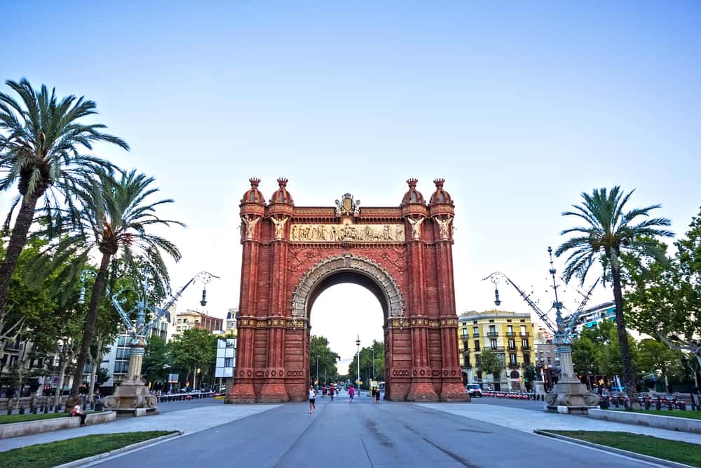 Arc de Triomf i Barcelona